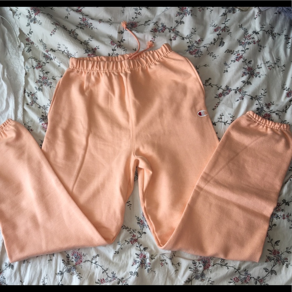 Peachy Champion Sweatpants